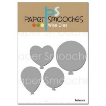 Paper Smooches - BALLOONS - vyřezávací šablony