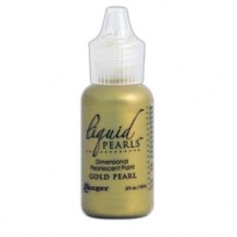 Ranger - tekuté perly GOLD PEARL - scrapbook
