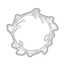 Rayher - LEAFY WREATH - vyřezávací šablony