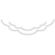 Rayher - SCALLOP BORDER (2 ks) - vyřezávací šablony
