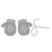 Rayher - STITCHED MITTENS - vyřezávací šablony