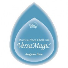 Razítkovací barva - VersaMagic AEGEAN BLUE - scrapbook