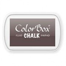 Razítkovací barva - Colorbox Chalk DARK BROWN Mini - scrapbook