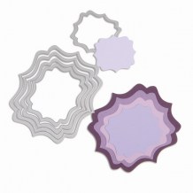 Sizzix - vyřezávací šablony Framelits FANCY LABELS