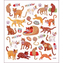 Sticker King - CATS MEOW Stickers - samolepky