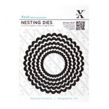 X-Cut - SCALLOPED CIRCLES - vyřezávací šablony pro Big Shot