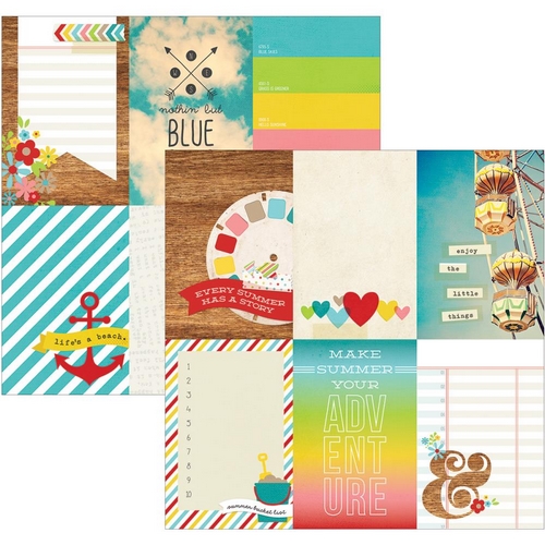 Simple Stories - GOOD DAY SUNSHINE 4x6 Vertical Journaling Cards