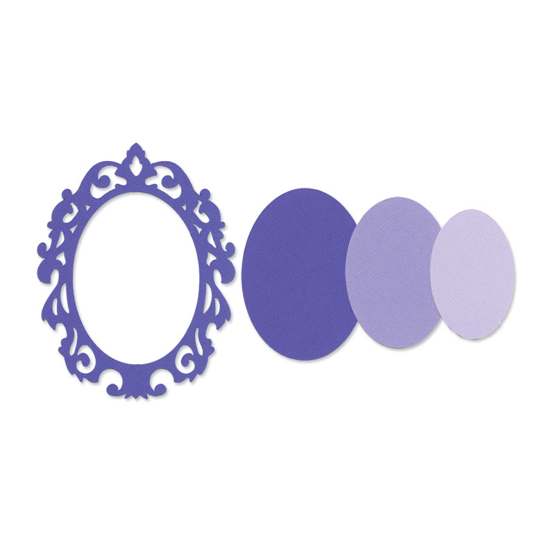 Sizzix - ORNATE FRAMES - vyřezávací šablony