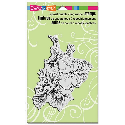 Stampendous - WINTER BIRDS - cling razítko