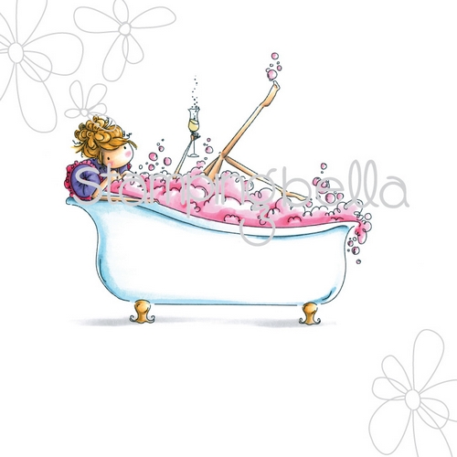 Stamping Bella - BUBBLES LOVES BUBBLY - cling razítko