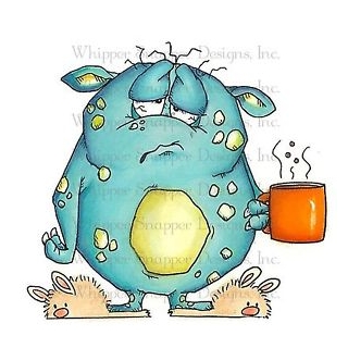Whipper Snapper - MONSTER MORNING - cling razítko